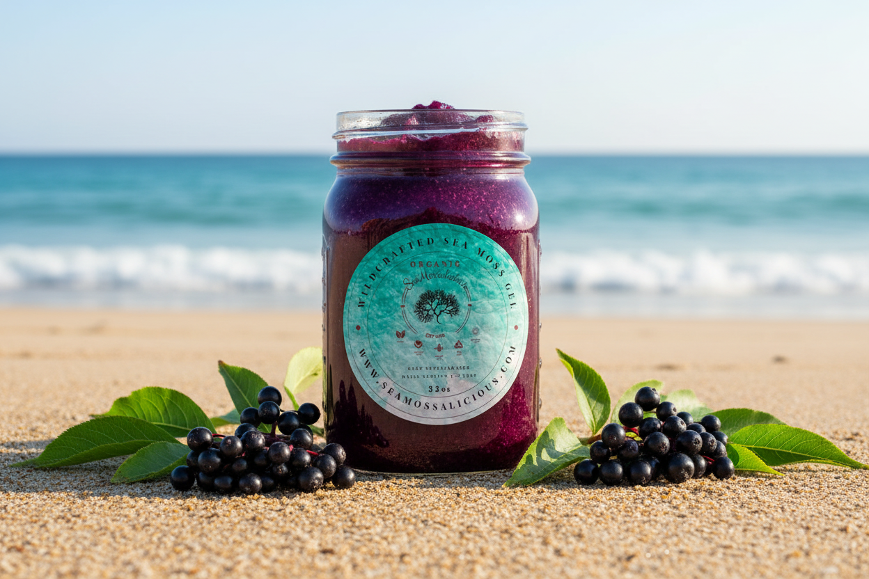 Elderberry Sea Moss Gel